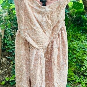 Forever 21 Blush Pink Textured Dress